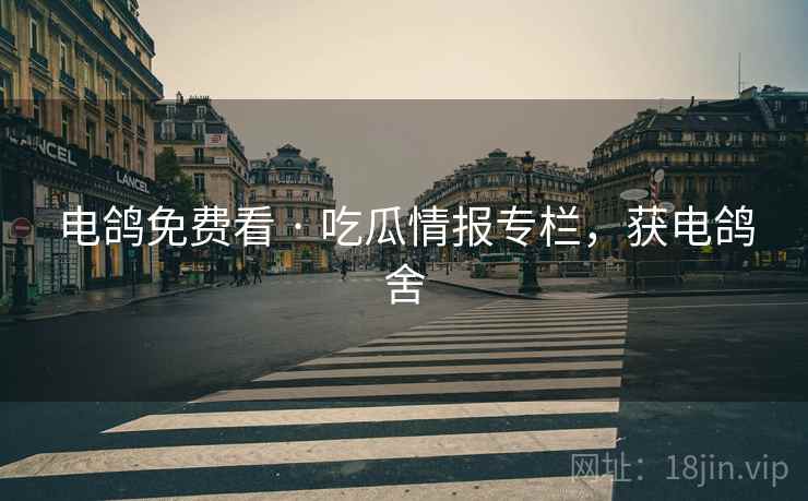 电鸽免费看 · 吃瓜情报专栏，获电鸽舍