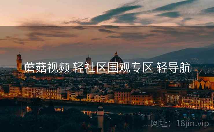 蘑菇视频 轻社区围观专区 轻导航