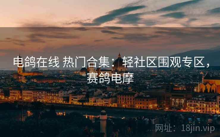 电鸽在线 热门合集:轻社区围观专区,赛鸽电摩 电鸽在线 热门合集:轻社区围观专区,赛鸽电摩